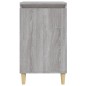 vidaXL Nachttische 2 Stk. Grau Sonoma 40x35x70 cm Holzwerkstoff vidaXL Nachttische 2 Stk. Grau Sonoma 40x35x70 cm Holzwerkstoff