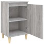 vidaXL Nachttische 2 Stk. Grau Sonoma 40x35x70 cm Holzwerkstoff vidaXL Nachttische 2 Stk. Grau Sonoma 40x35x70 cm Holzwerkstoff
