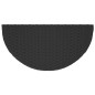 vidaXL Gartentisch Schwarz 100x50x75 cm Poly Rattan vidaXL Gartentisch Schwarz 100x50x75 cm Poly Rattan