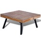 vidaXL Couchtisch Quadratisch Recyceltes Holz Teak vidaXL Couchtisch Quadratisch Recyceltes Holz Teak