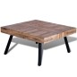 vidaXL Couchtisch Quadratisch Recyceltes Holz Teak vidaXL Couchtisch Quadratisch Recyceltes Holz Teak