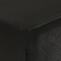 vidaXL Sideboard Schwarz 55x30x77 cm Massivholz Mango und Eisen vidaXL Sideboard Schwarz 55x30x77 cm Massivholz Mango und Eisen