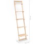 vidaXL Leiterregal Zedernholz 41,5x30x176 cm vidaXL Leiterregal Zedernholz 41,5x30x176 cm