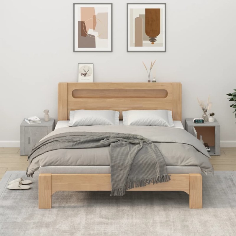 vidaXL Nachttische 2 Stk. Betongrau 50x39x47 cm vidaXL Nachttische 2 Stk. Betongrau 50x39x47 cm