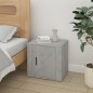 vidaXL Nachttische 2 Stk. Betongrau 50x39x47 cm vidaXL Nachttische 2 Stk. Betongrau 50x39x47 cm