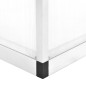 vidaXL Gewächshaus Aluminium 302x190x195 cm 11,19 m³ vidaXL Gewächshaus Aluminium 302x190x195 cm 11,19 m³