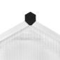 vidaXL Gewächshaus Aluminium 302x190x195 cm 11,19 m³ vidaXL Gewächshaus Aluminium 302x190x195 cm 11,19 m³
