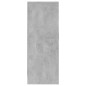 vidaXL Schuhschrank Betongrau 60x35x92 cm Holzwerkstoff vidaXL Schuhschrank Betongrau 60x35x92 cm Holzwerkstoff