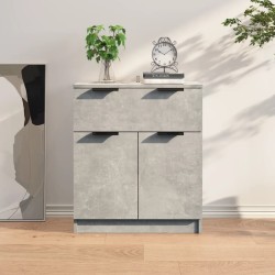 vidaXL Sideboard Betongrau 60x30x70 cm Holzwerkstoff
