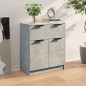 vidaXL Sideboard Betongrau 60x30x70 cm Holzwerkstoff vidaXL Sideboard Betongrau 60x30x70 cm Holzwerkstoff