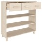 vidaXL Konsolentisch HAMAR Honigbraun 90x35x90 cm Massivholz Kiefer vidaXL Konsolentisch HAMAR Honigbraun 90x35x90 cm Massivholz Kiefer