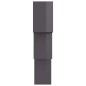 vidaXL Cube Wandregale Hochglanz-Schwarz 68x15x68 cm Holzwerkstoff vidaXL Cube Wandregale Hochglanz-Schwarz 68x15x68 cm Holzwerkstoff