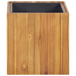 vidaXL Garten-Hochbeet 43,5 x 43,5 x 43,5 cm Massivholz Akazie