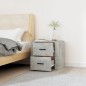 vidaXL Wand-Nachttisch Betongrau 50x36x47 cm vidaXL Wand-Nachttisch Betongrau 50x36x47 cm