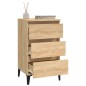 vidaXL Nachttisch Sonoma-Eiche 40x35x70 cm Holzwerkstoff
