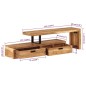 vidaXL TV-Schrank Massivholz Akazie vidaXL TV-Schrank Massivholz Akazie