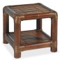 vidaXL Nachttisch 40×40×40 cm Bambus Dunkelbraun vidaXL Nachttisch 40×40×40 cm Bambus Dunkelbraun