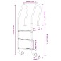 vidaXL Pool-Leiter 54x38x158 cm Edelstahl 304 vidaXL Pool-Leiter 54x38x158 cm Edelstahl 304