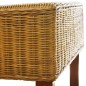 vidaXL Esszimmerstühle 6 Stk. Natur Rattan Braun vidaXL Esszimmerstühle 6 Stk. Natur Rattan Braun