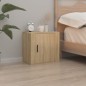 vidaXL Wand-Nachttische 2 Stk. Sonoma-Eiche 50x30x47 cm vidaXL Wand-Nachttische 2 Stk. Sonoma-Eiche 50x30x47 cm