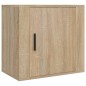 vidaXL Wand-Nachttische 2 Stk. Sonoma-Eiche 50x30x47 cm vidaXL Wand-Nachttische 2 Stk. Sonoma-Eiche 50x30x47 cm