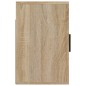 vidaXL Wand-Nachttische 2 Stk. Sonoma-Eiche 50x30x47 cm vidaXL Wand-Nachttische 2 Stk. Sonoma-Eiche 50x30x47 cm