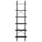 vidaXL Lagerregal Schwarz 60x30x210 cm Holzwerkstoff vidaXL Lagerregal Schwarz 60x30x210 cm Holzwerkstoff