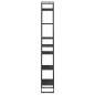 vidaXL Lagerregal Schwarz 60x30x210 cm Holzwerkstoff vidaXL Lagerregal Schwarz 60x30x210 cm Holzwerkstoff