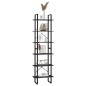 vidaXL Lagerregal Schwarz 60x30x210 cm Holzwerkstoff vidaXL Lagerregal Schwarz 60x30x210 cm Holzwerkstoff