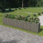 vidaXL Gabionen-Hochbeet Verzinkter Stahl 540×50×100 cm vidaXL Gabionen-Hochbeet Verzinkter Stahl 540×50×100 cm