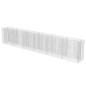 vidaXL Gabionen-Hochbeet Verzinkter Stahl 540×50×100 cm vidaXL Gabionen-Hochbeet Verzinkter Stahl 540×50×100 cm