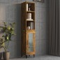 vidaXL Wandschrank Räuchereiche 34,5x32,5x90 cm Holzwerkstoff vidaXL Wandschrank Räuchereiche 34,5x32,5x90 cm Holzwerkstoff