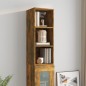 vidaXL Wandschrank Räuchereiche 34,5x32,5x90 cm Holzwerkstoff vidaXL Wandschrank Räuchereiche 34,5x32,5x90 cm Holzwerkstoff
