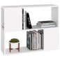 vidaXL TV-Schrank Weiß 80x24x63 cm Holzwerkstoff vidaXL TV-Schrank Weiß 80x24x63 cm Holzwerkstoff