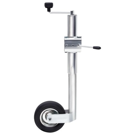 vidaXL Stützrad für Anhänger mit Klemme 60 mm Verzinkter Stahl