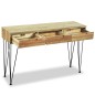 vidaXL Konsolentisch 120 x 35 x 76 cm Teak Massiv vidaXL Konsolentisch 120 x 35 x 76 cm Teak Massiv