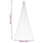 vidaXL LED-Weihnachtsbaum Warmweiß 500 LEDs 300 cm vidaXL LED-Weihnachtsbaum Warmweiß 500 LEDs 300 cm