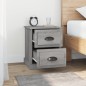 vidaXL Nachttische 2 Stk. Grau Sonoma 39x39x47,5 cm Holzwerkstoff vidaXL Nachttische 2 Stk. Grau Sonoma 39x39x47,5 cm Holzwerkstoff