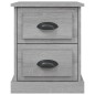vidaXL Nachttische 2 Stk. Grau Sonoma 39x39x47,5 cm Holzwerkstoff vidaXL Nachttische 2 Stk. Grau Sonoma 39x39x47,5 cm Holzwerkstoff