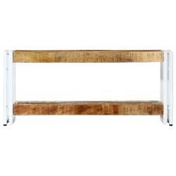 vidaXL TV-Schrank 90 x 30 x 40 cm Massivholz Mango 