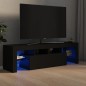 vidaXL TV-Schrank mit LED-Beleuchtung Schwarz 140x36,5x40 cm vidaXL TV-Schrank mit LED-Beleuchtung Schwarz 140x36,5x40 cm