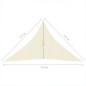 vidaXL Sonnensegel 160 g/m² Creme 3,5x3,5x4,9 m HDPE vidaXL Sonnensegel 160 g/m² Creme 3,5x3,5x4,9 m HDPE