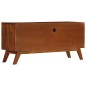 vidaXL TV-Schrank mit 3 Schubladen 110 x 35 x 50 cm Akazienholz Massiv vidaXL TV-Schrank mit 3 Schubladen 110 x 35 x 50 cm Akazienholz Massiv