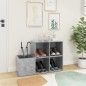 vidaXL Flur-Schuhschrank Betongrau 105x35,5x70 cm Holzwerkstoff vidaXL Flur-Schuhschrank Betongrau 105x35,5x70 cm Holzwerkstoff