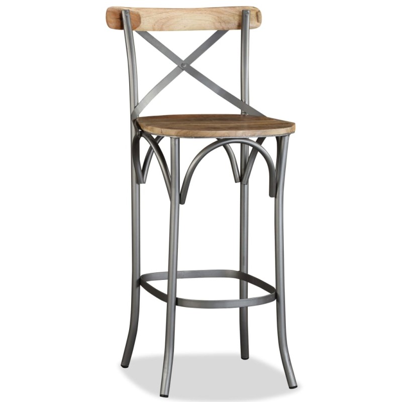 vidaXL Barhocker Mango Massivholz vidaXL Barhocker Mango Massivholz