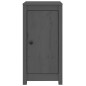 vidaXL Sideboards 2 Stk. Grau 40x35x80 cm Massivholz Kiefer vidaXL Sideboards 2 Stk. Grau 40x35x80 cm Massivholz Kiefer