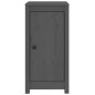 vidaXL Sideboards 2 Stk. Grau 40x35x80 cm Massivholz Kiefer vidaXL Sideboards 2 Stk. Grau 40x35x80 cm Massivholz Kiefer