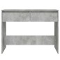 vidaXL Konsolentisch Betongrau 100x35x76,5 cm Holzwerkstoff vidaXL Konsolentisch Betongrau 100x35x76,5 cm Holzwerkstoff