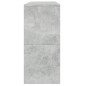 vidaXL Konsolentisch Betongrau 100x35x76,5 cm Holzwerkstoff vidaXL Konsolentisch Betongrau 100x35x76,5 cm Holzwerkstoff