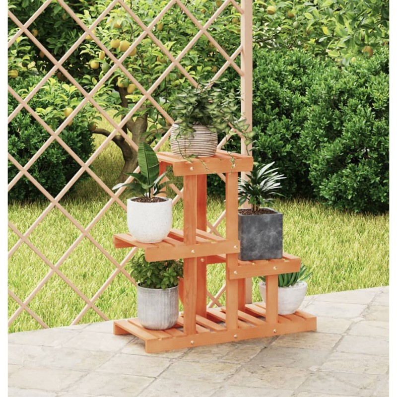 vidaXL Blumenständer 58x25x51 cm Massivholz Tanne vidaXL Blumenständer 58x25x51 cm Massivholz Tanne